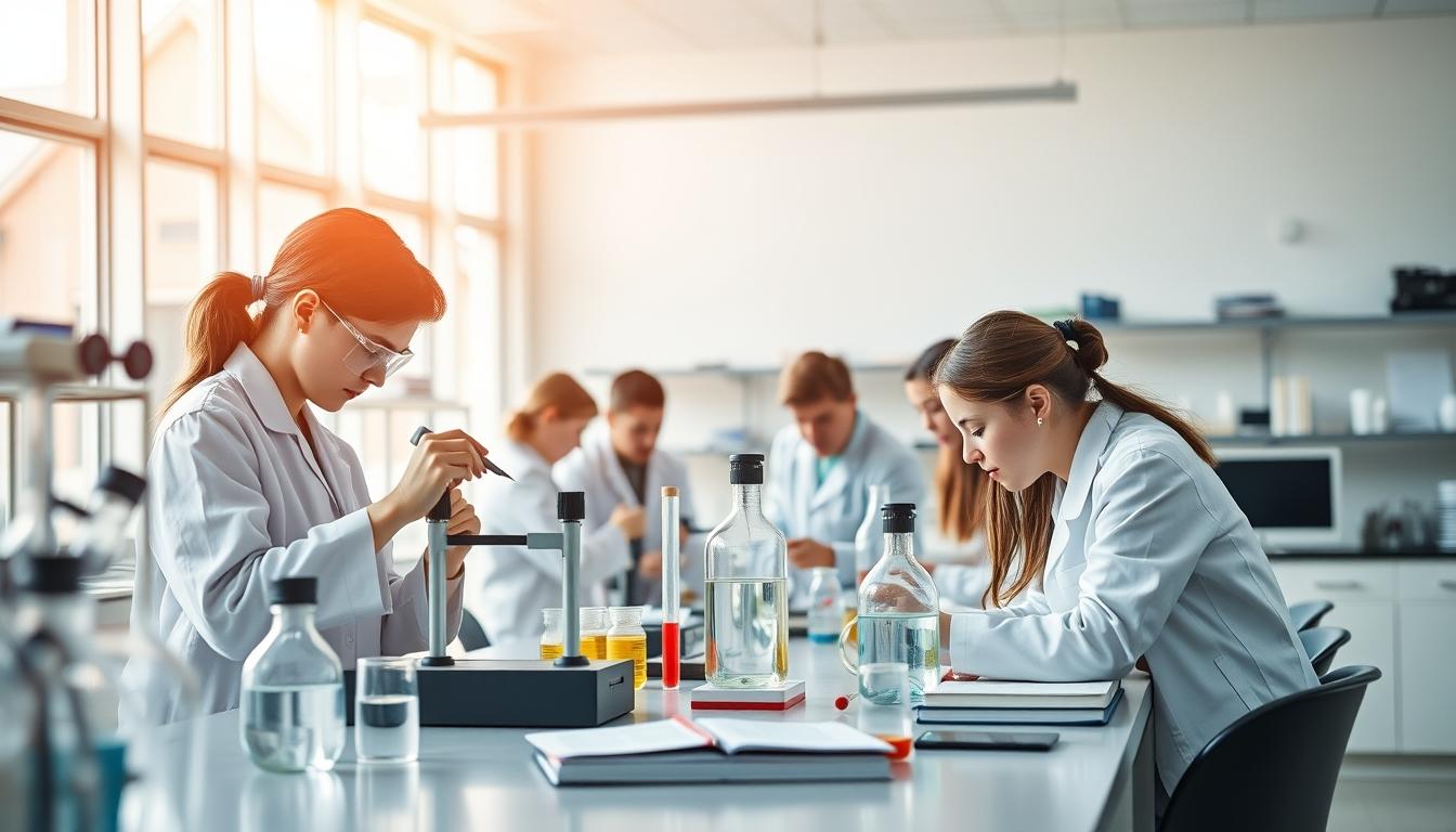 Student using online courses for flexible education