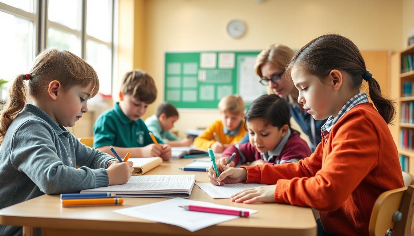 Modern university campus for students